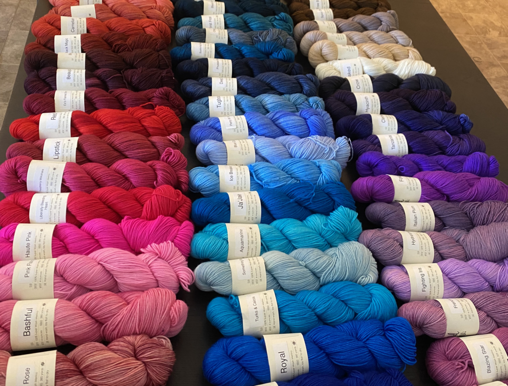 Yarn on Table